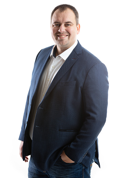 Ředitel společnosti alpha innotec Petr Bareš