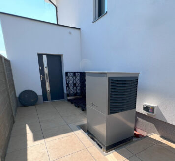 Novostavba rodinného domu s instalací tepelného čerpadla vzduch-voda